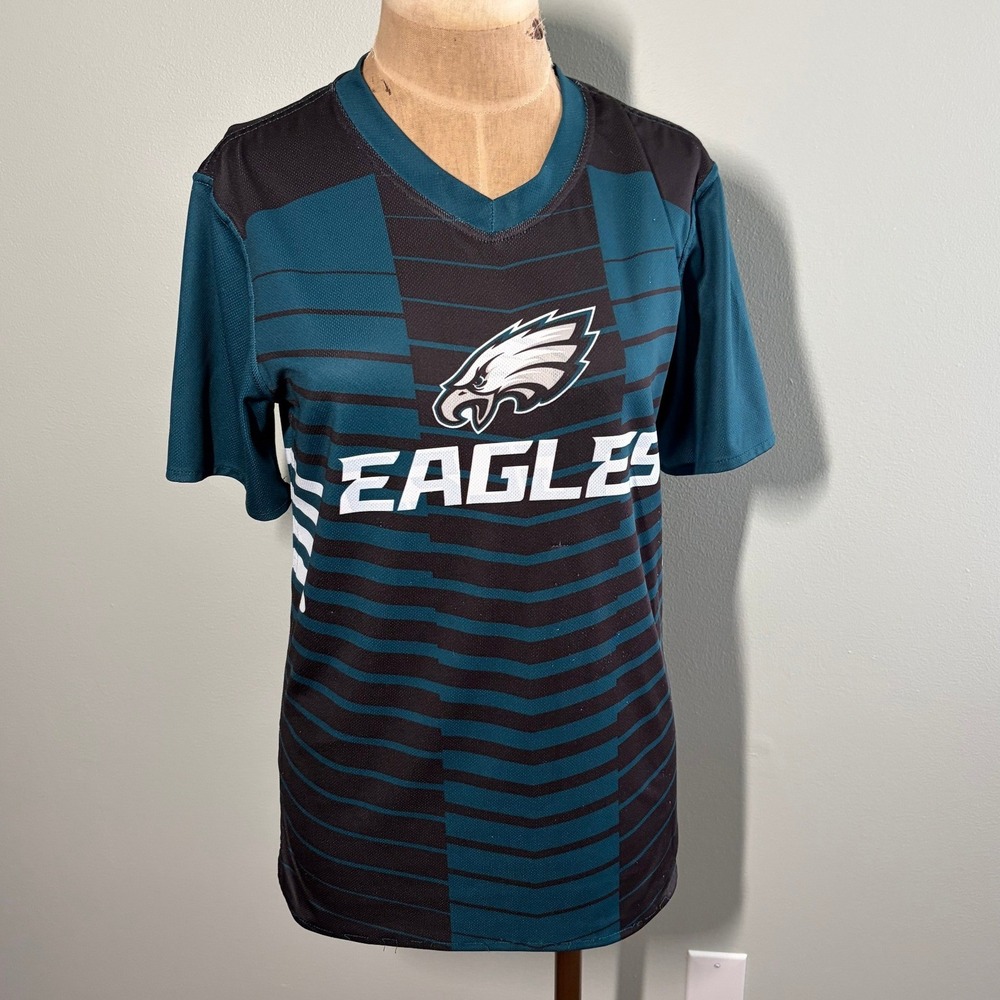 NFL Philadelphia Eagles Jersey T Shirt Youth Large